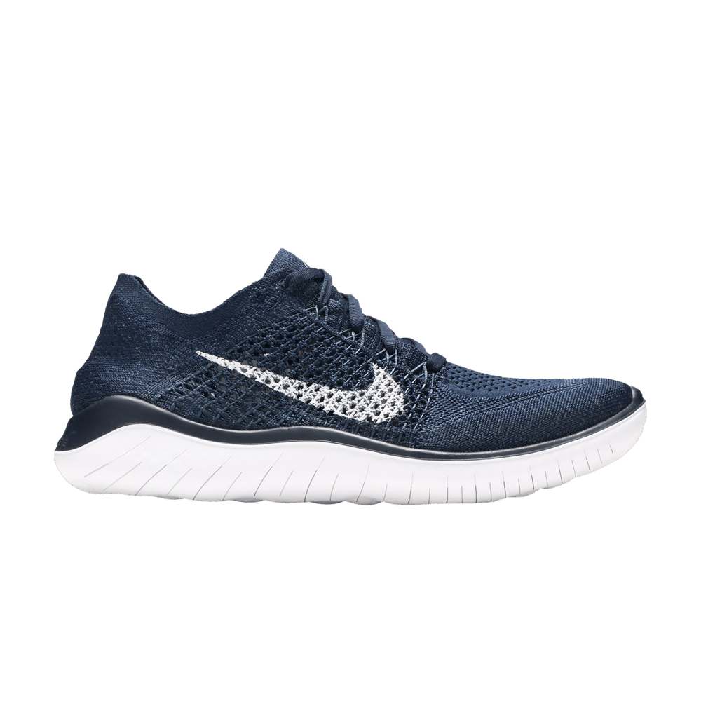 Кроссовки Nike Free RN Flyknit 2018 'College Navy'