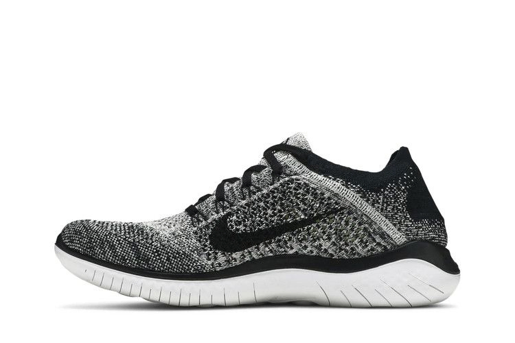Кроссовки Nike Free RN Flyknit 2018 'White Black'