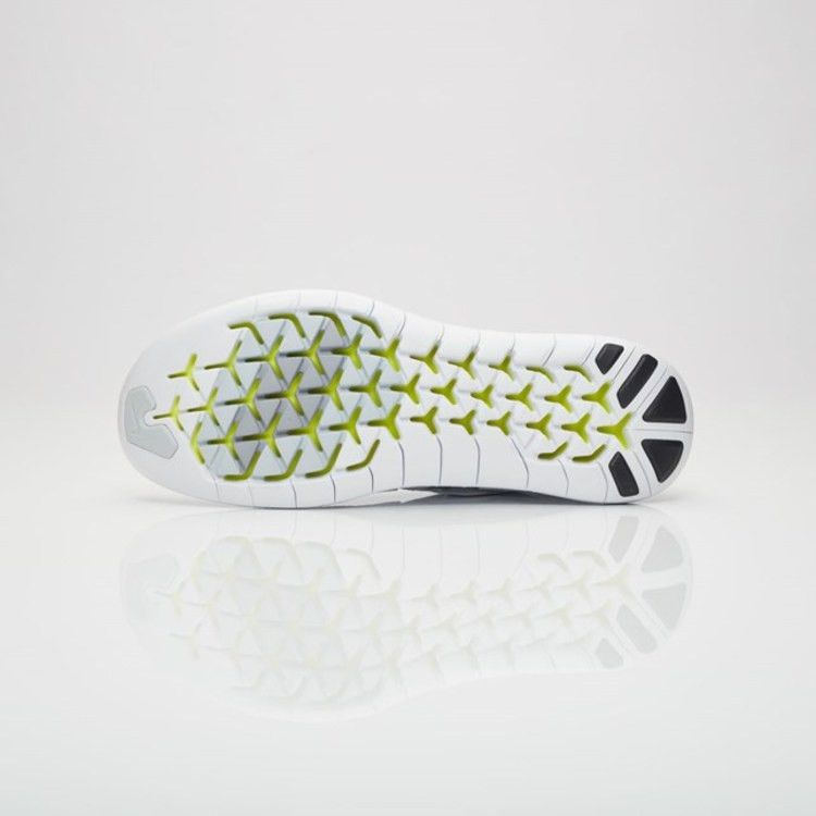 Кроссовки Nike Free Run Motion Flyknit 2017 'Triple White'