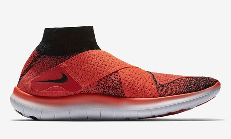 Кроссовки Nike Free Run Motion Flyknit 'Bright Crimson'