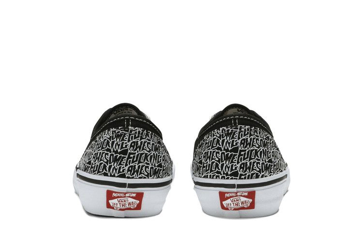 Кроссовки Vans Fucking Awesome x Authentic C Pro 'Black'