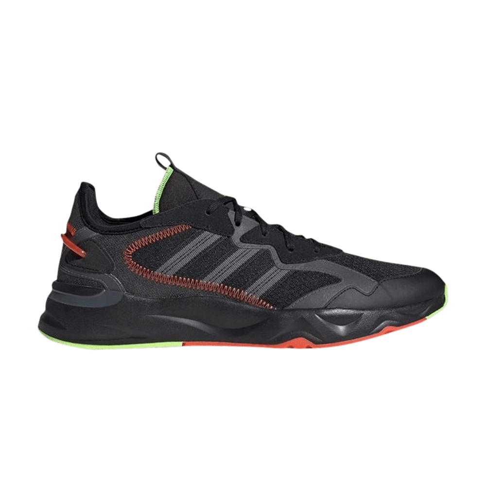 Кроссовки adidas Futureflow 'Black Red Fluorescent'