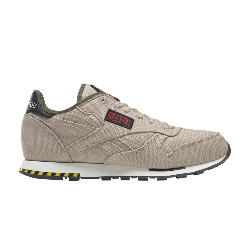 Кроссовки Reebok Ghostbusters x Classic Leather J 'Khaki Flight Suit'