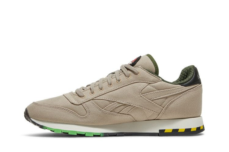 Кроссовки Reebok Ghostbusters x Classic Leather 'Khaki Flight Suit'