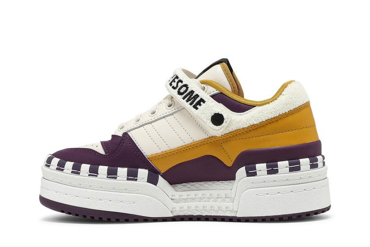 Кроссовки adidas Girls Are Awesome x Wmns Triple Platforum Low 'White Purple Beauty'