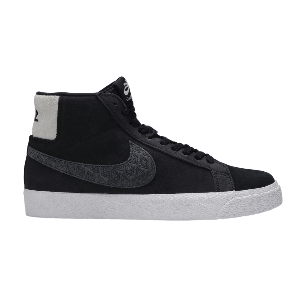 Кроссовки Nike Gnarhunters x Zoom Blazer Mid SB 'Black'