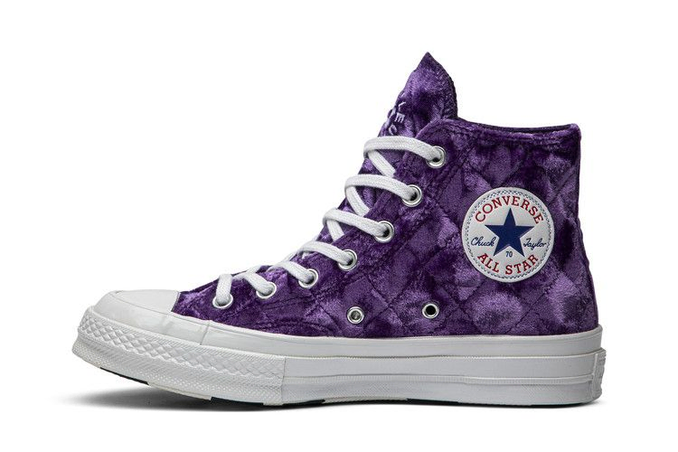 Кроссовки Converse Golf Le Fleur x Chuck 70 Hi 'Quilted Velvet Tillandsia Purple'