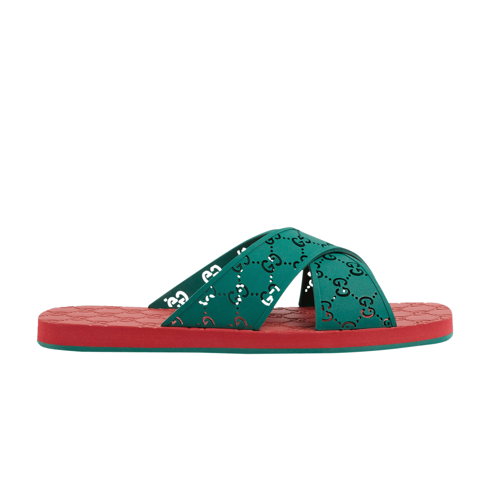 gucci-gg-slide-sandal-green-634082-jer00-3020