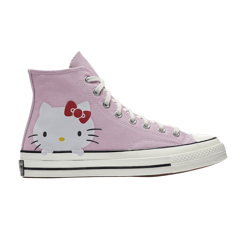 Кроссовки Converse Hello Kitty x Chuck 70 Canvas Hi Top 'Prism Pink'