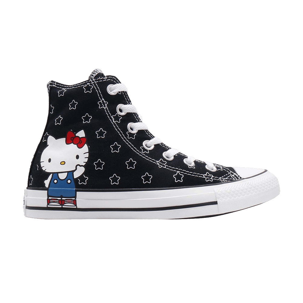 Кроссовки Converse Hello Kitty x Chuck Taylor All Star High 'Black'