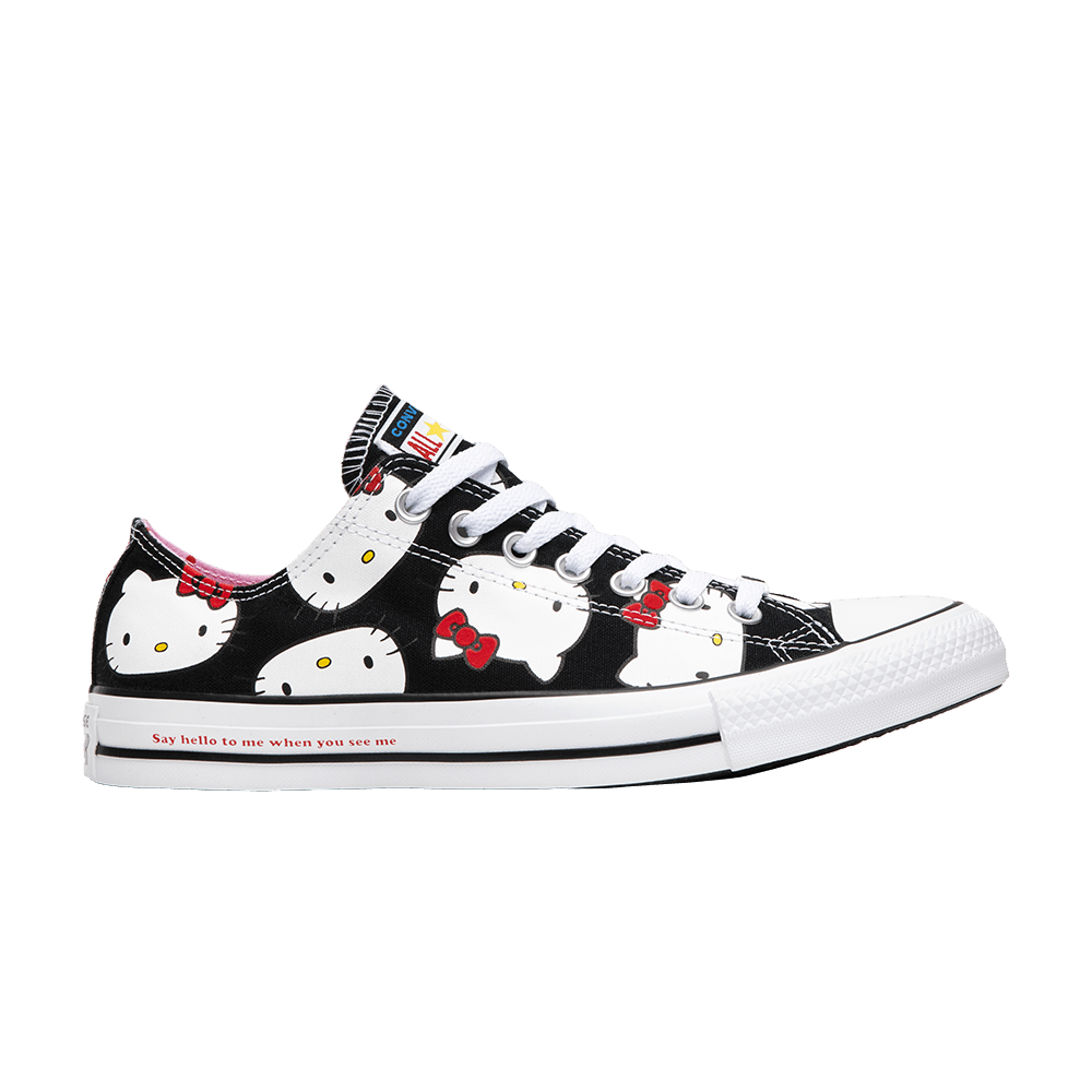 Кроссовки Converse Hello Kitty x Chuck Taylor All Star Canvas Ox 'Black'