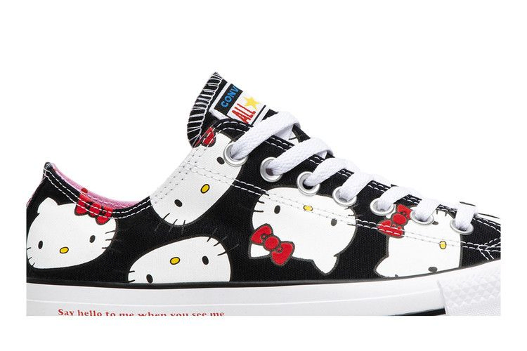 Кроссовки Converse Hello Kitty x Chuck Taylor All Star Canvas Ox 'Black'