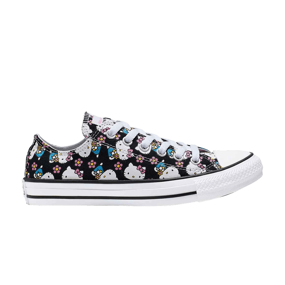 Кроссовки Converse Hello Kitty x Chuck Taylor All Star Ox 'Kitty Flower Pattern'