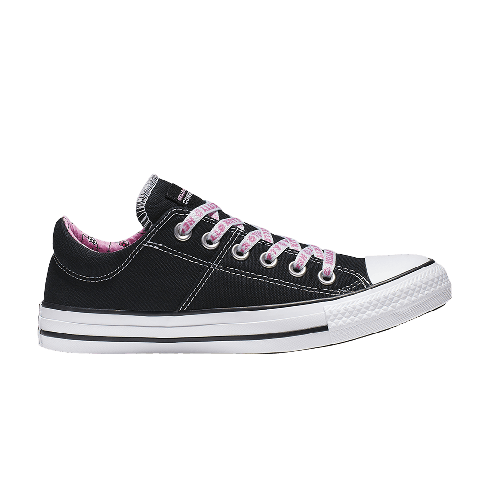 Кроссовки Converse Hello Kitty x Wmns Chuck Taylor All Star Madison Ox 'Black Prism Pink'