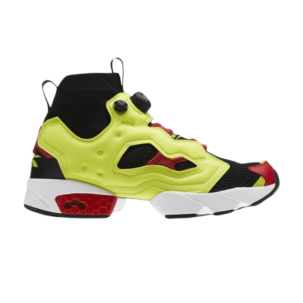 Кроссовки Reebok InstaPump Fury Ultraknit OG 'Black Hypergreen'