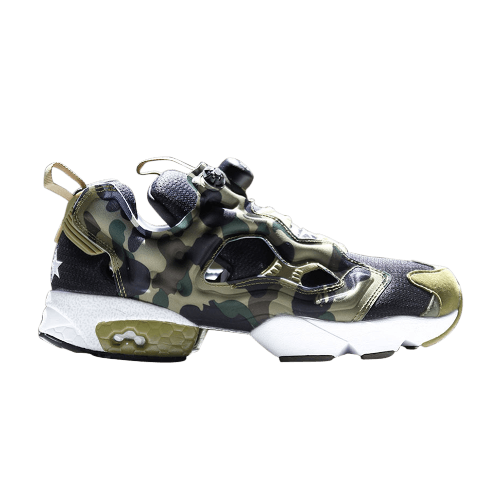 Кроссовки Reebok A Bathing Ape x Mita x InstaPump Fury OG 'Black Earth'