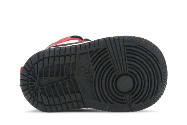 Кроссовки Air Jordan 1 Mid TD 'Chicago Black Toe'