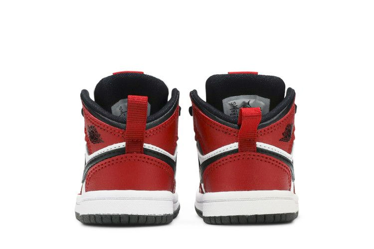 Кроссовки Air Jordan 1 Mid TD 'Chicago Black Toe'