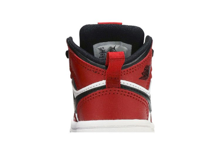 Кроссовки Air Jordan 1 Mid TD 'Chicago Black Toe'