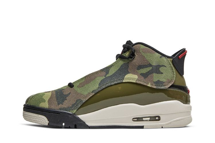 Кроссовки Air Jordan Dub Zero GS 'Olive Camo'