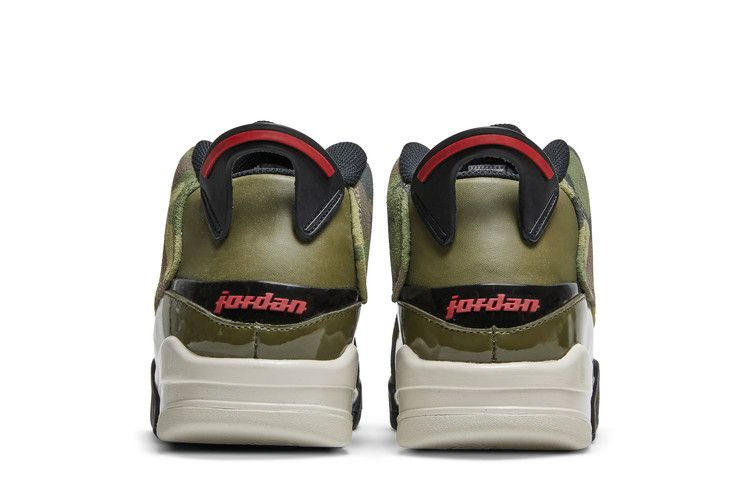 Кроссовки Air Jordan Dub Zero GS 'Olive Camo'