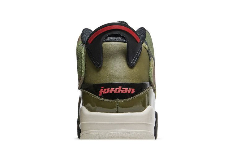 Кроссовки Air Jordan Dub Zero GS 'Olive Camo'