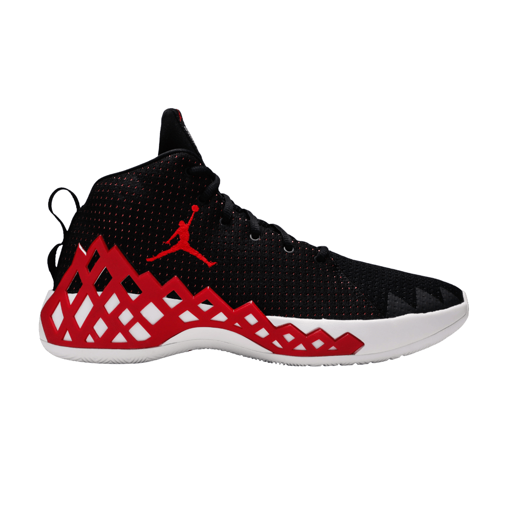 Кроссовки Air Jordan Jumpman Diamond Mid 'Black University Red'