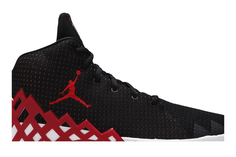 Кроссовки Air Jordan Jumpman Diamond Mid 'Black University Red'