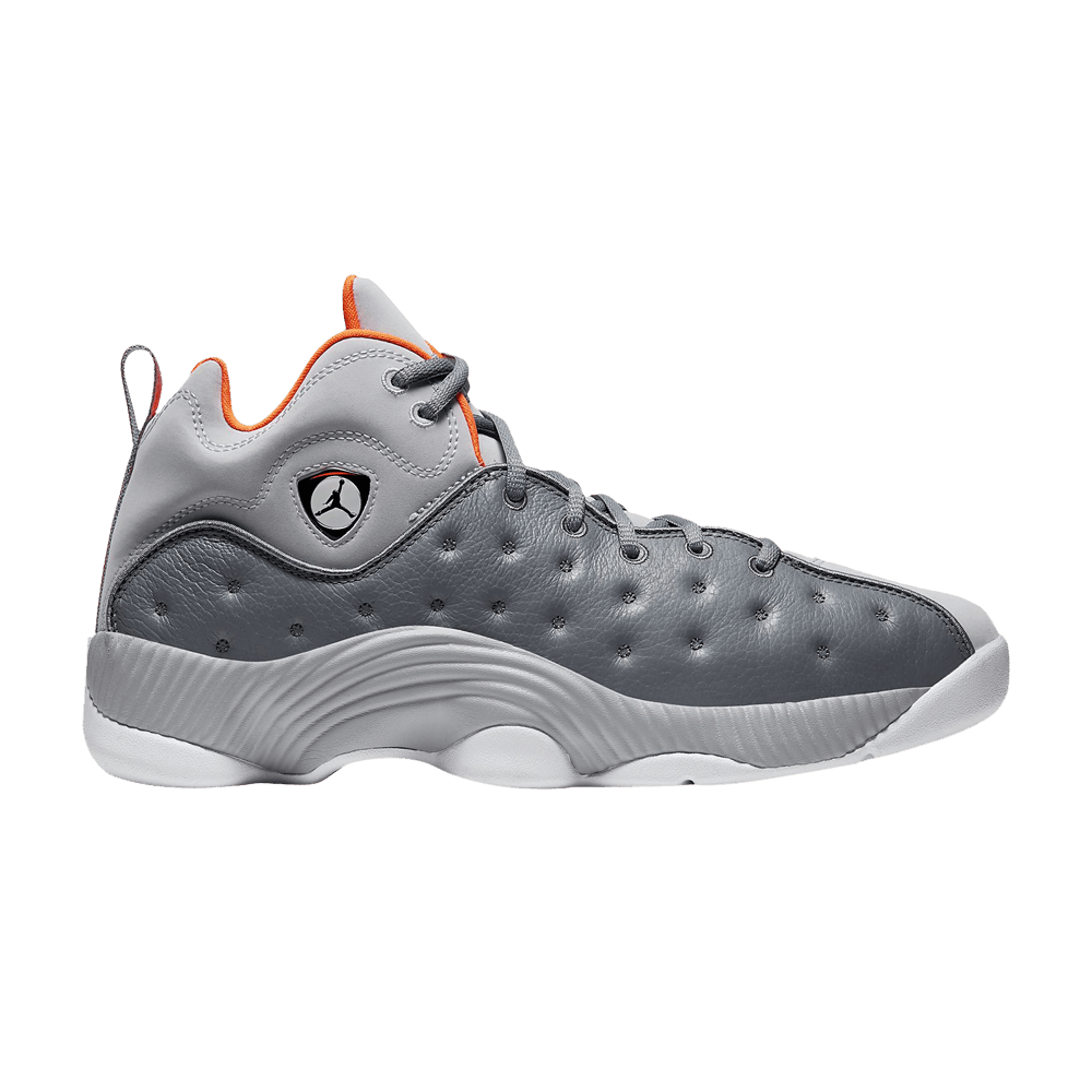 Кроссовки Air Jordan Jumpman Team 2 'Cool Grey Total Orange'