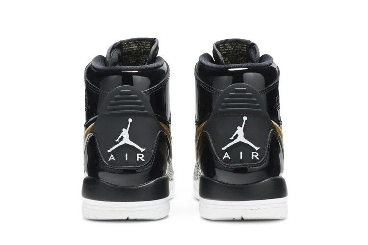 Кроссовки Air Jordan Legacy 312 GS 'Black Metallic Gold'