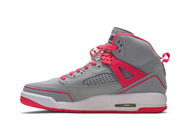 Кроссовки Air Jordan Spizike GS 'Wolf Grey Racer Pink'