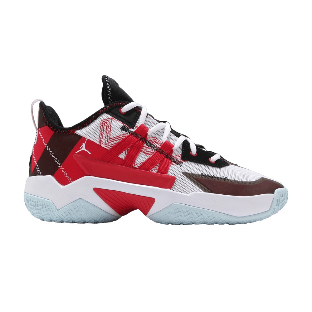 Кроссовки Air Jordan Westbrook One Take 2 PF 'White University Red'