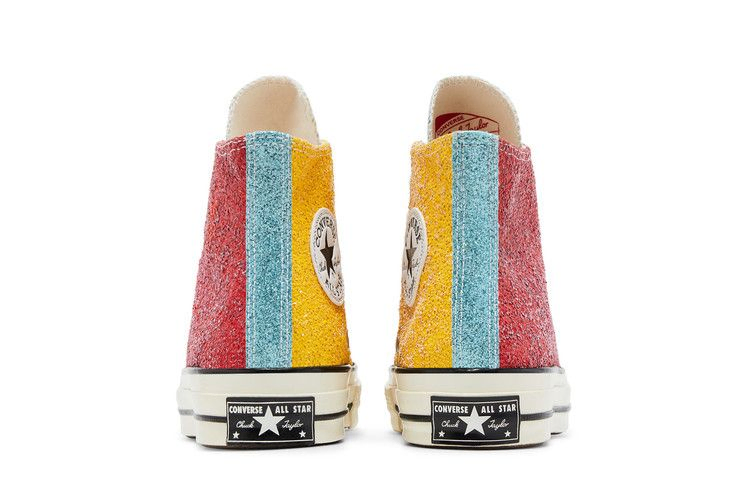 Кроссовки Converse JW Anderson x Chuck 70 Hi 'Glitter Pack - Cherry Sulphur'