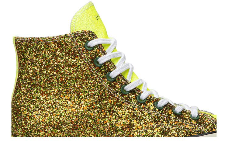 Кроссовки Converse JW Anderson x Chuck 70 High 'Glitter Pack - Gold Silver'
