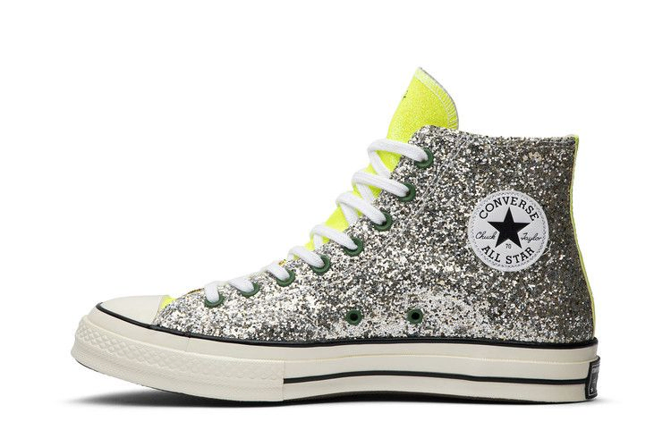 Кроссовки Converse JW Anderson x Chuck 70 High 'Glitter Pack - Gold Silver'