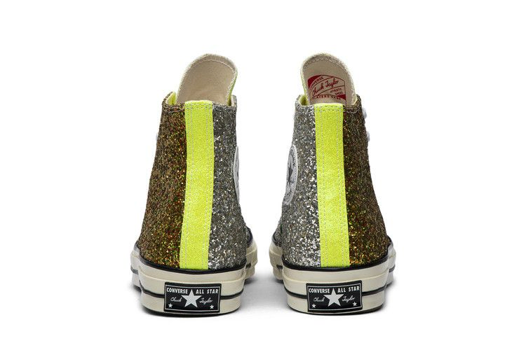Кроссовки Converse JW Anderson x Chuck 70 High 'Glitter Pack - Gold Silver'