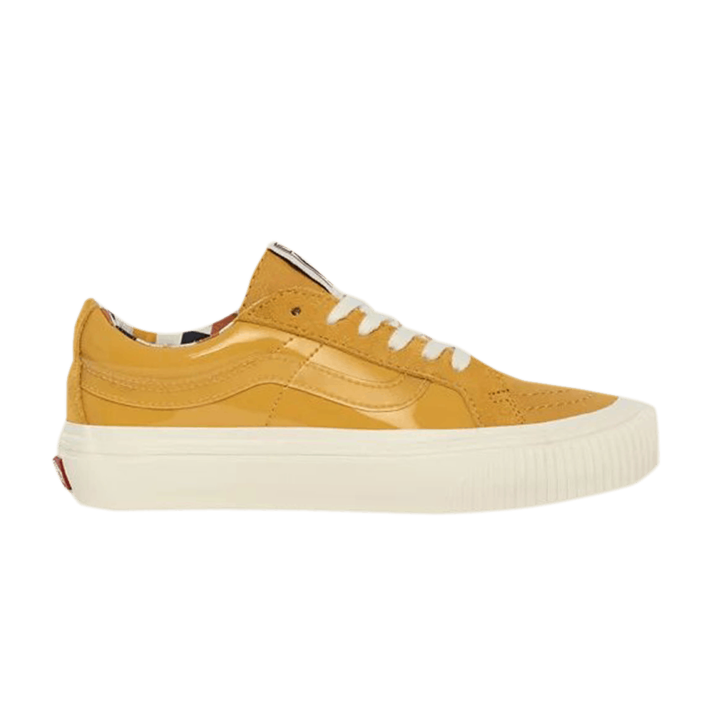 Кроссовки Vans Karina Rozunko x Sk8-Low Reissue SF 'Patent Honey Gold'
