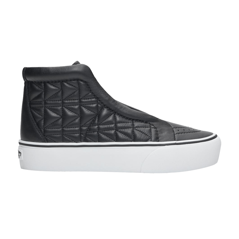 Кроссовки Vans Karl Lagerfeld x Sk8-Hi Laceless Platform 'Quilt'