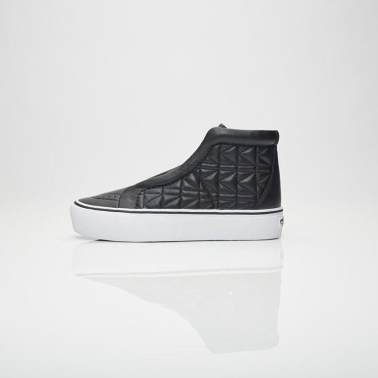 Кроссовки Vans Karl Lagerfeld x Sk8-Hi Laceless Platform 'Quilt'