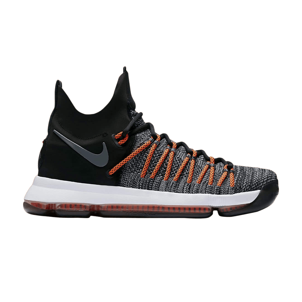 Кроссовки Nike KD 9 Elite 'Dark Grey Hyper Orange'