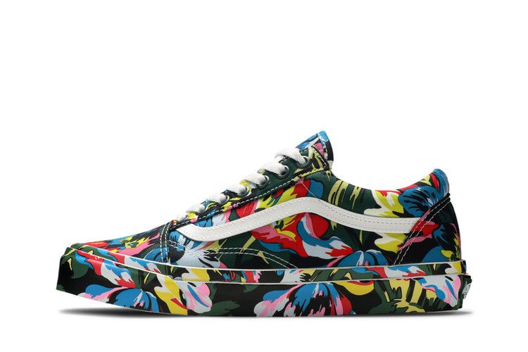 Кроссовки Vans Kenzo x OG Old Skool LX 'Floral Green'