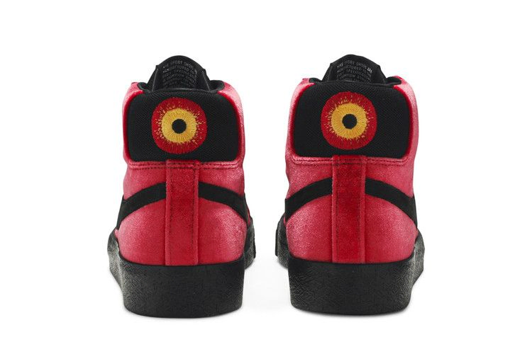 Кроссовки Nike Kevin Bradley x Zoom Blazer Mid ISO SB 'Hell'