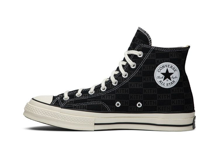 Кроссовки Converse Kith x Chuck 70 High 'Black Monogram'