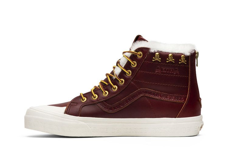 Кроссовки Vans Kith x Mastermind World x Sk8-Hi Reissue Zip LX 'Brown'