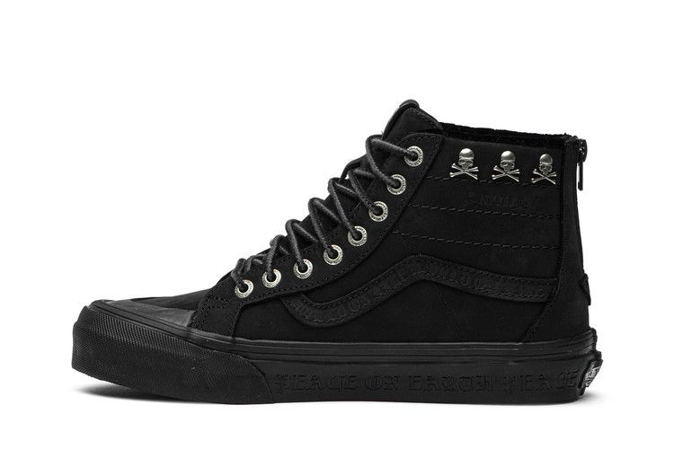 Кроссовки Vans Kith x Mastermind World x Sk8-Hi Reissue Zip LX 'Black'