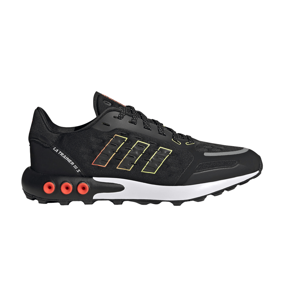 Кроссовки adidas LA Trainer 3 'Black Solar Red'