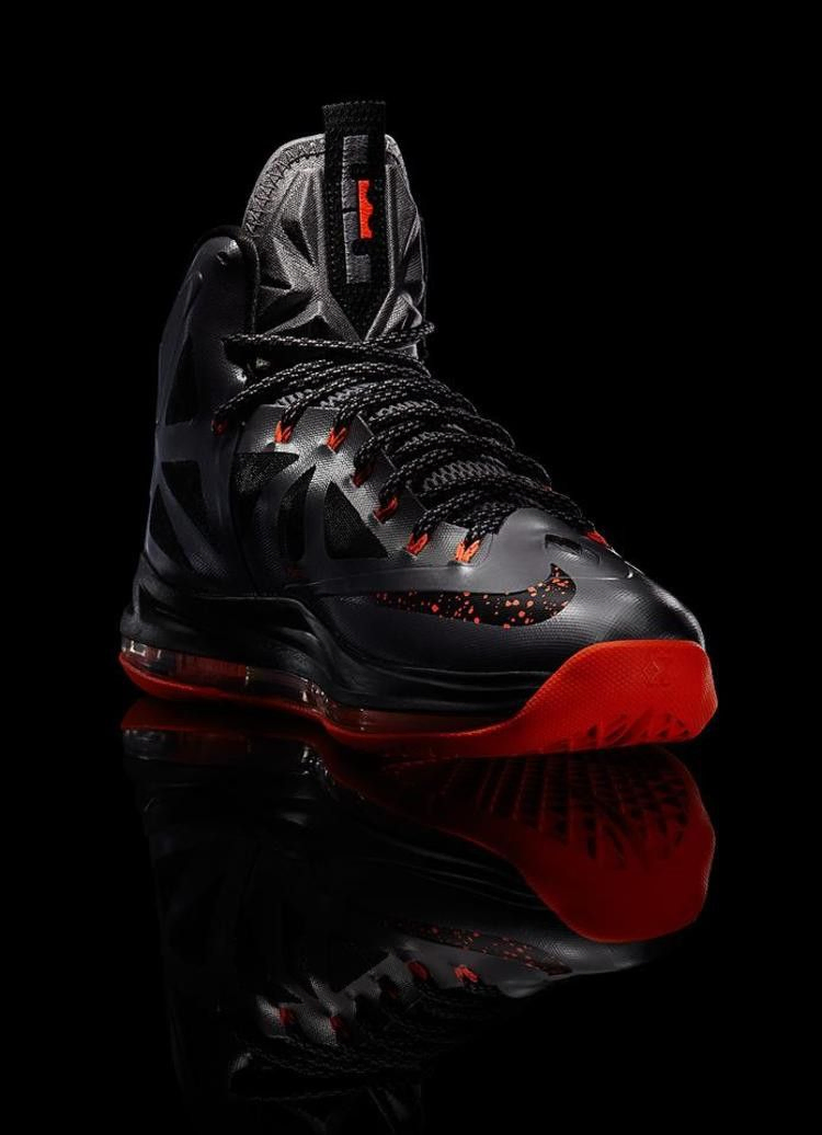 Кроссовки Nike LeBron 10 'Lava'