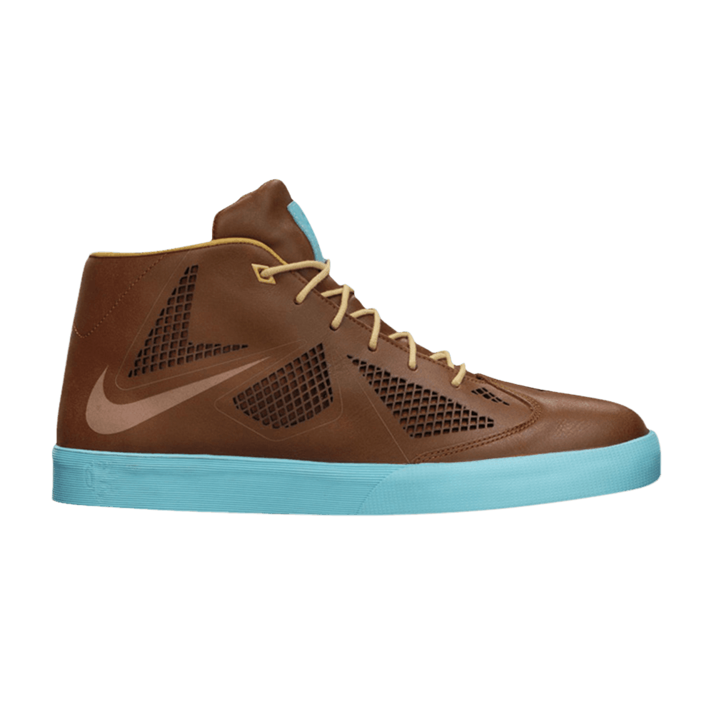 Кроссовки Nike LeBron 10 NSW Lifestyle 'Hazlenut Tide Pool Blue' Sample