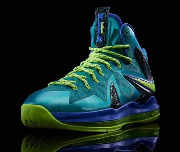 Кроссовки Nike LeBron 10 P.S. Elite 'Sport Turquoise'