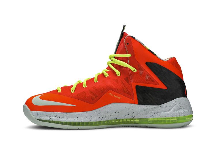 Кроссовки Nike Lebron 10 P.S Elite 'Bright Crimson'